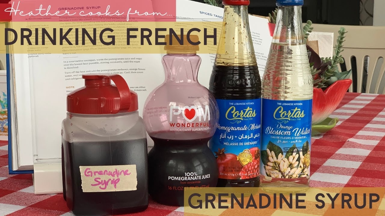 Grenadine Syrup from Drinking French
