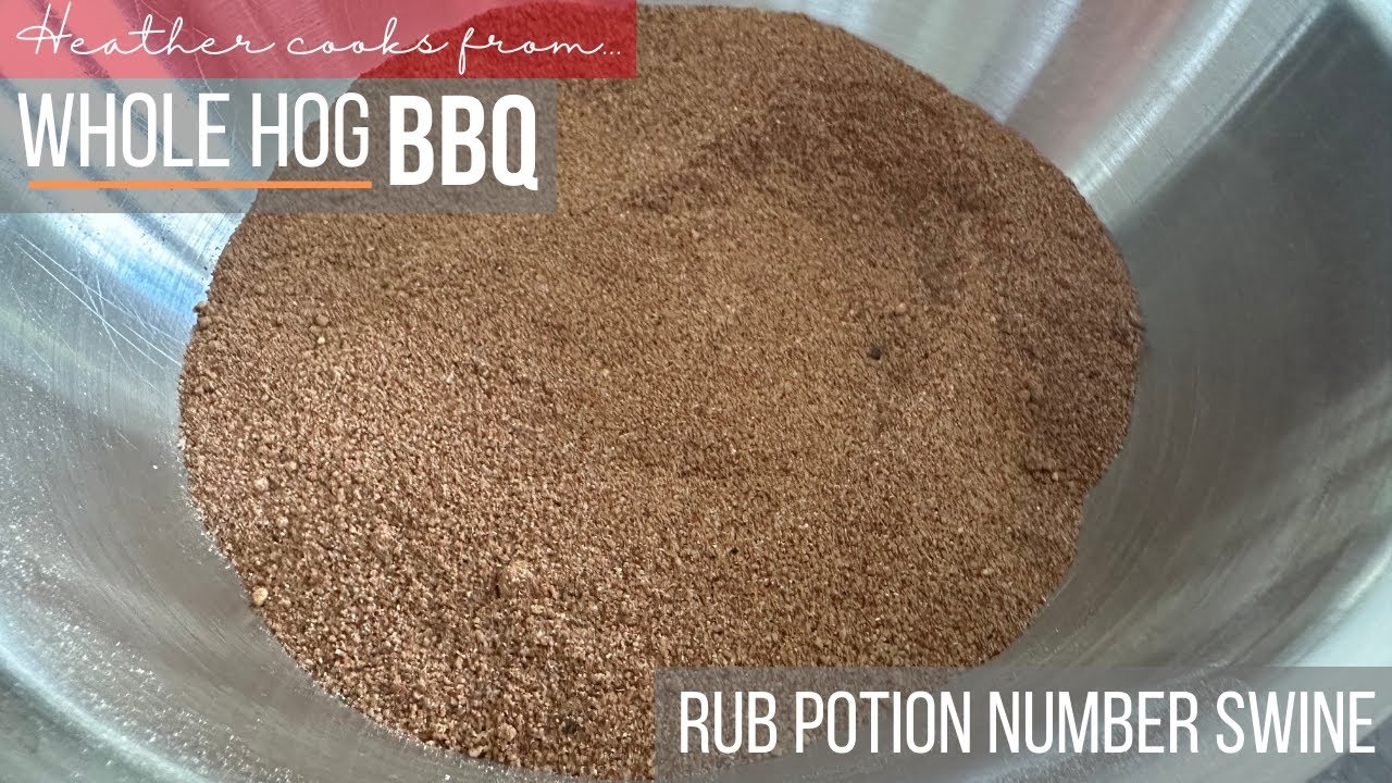 Rub Potion Number Swine from Whole Hog BBQ