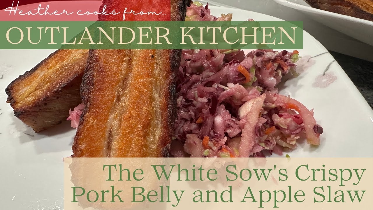 The White Sow's Crispy Pork Belly and Apple Slaw from undefined