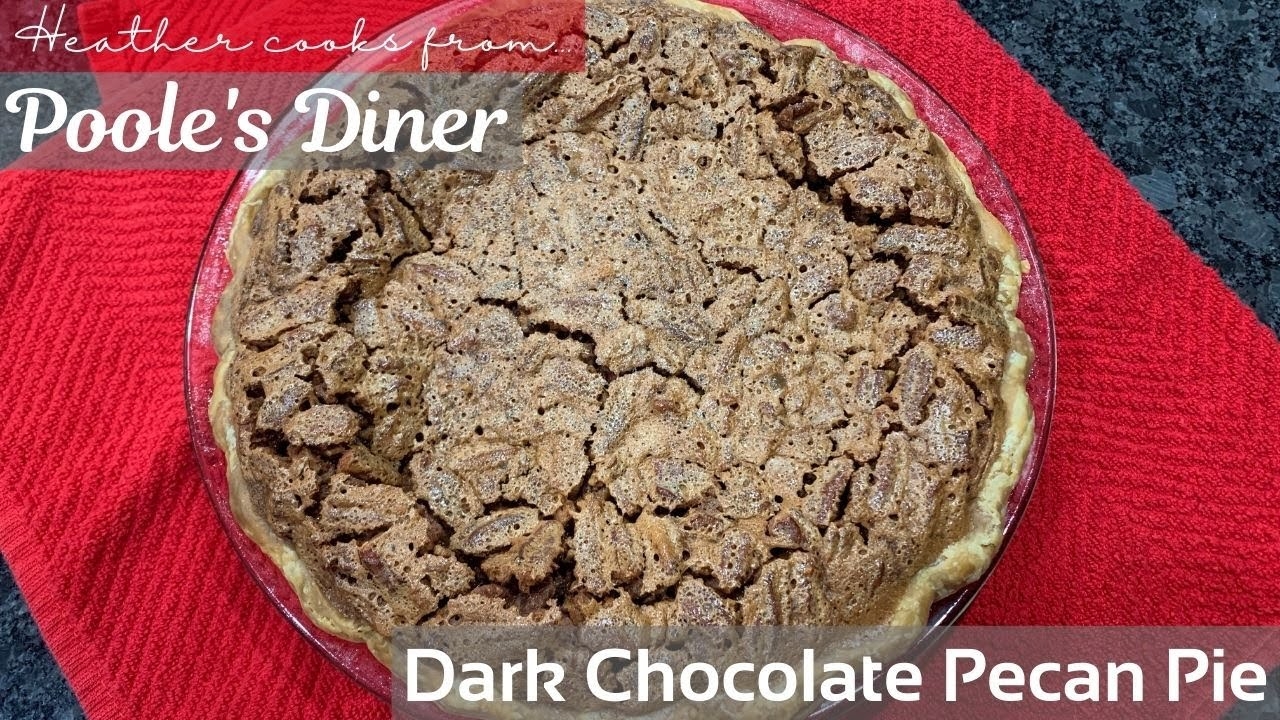 Dark Chocolate Pecan Pie from undefined