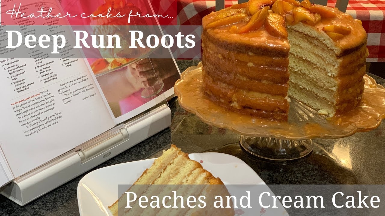 Peaches and Cream Cake from undefined