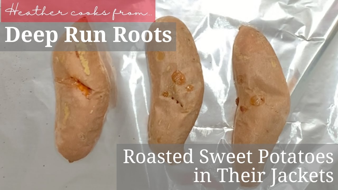 Roasted Sweet Potatoes in their Jackets from undefined