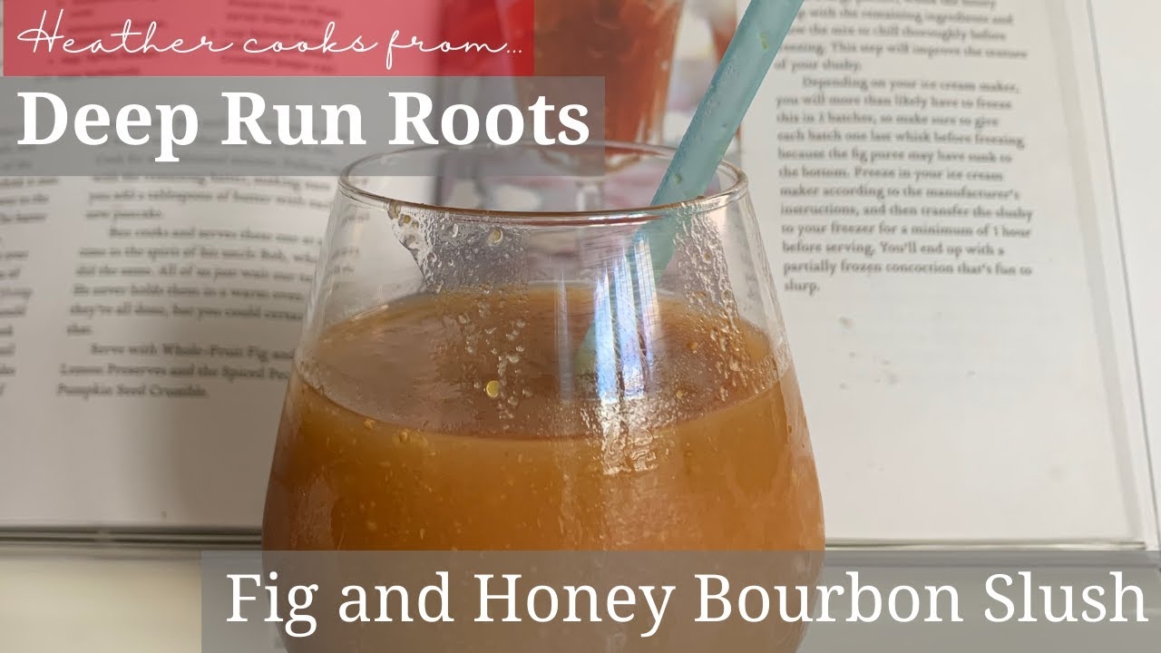 Fig and Honey Bourbon Slush from undefined