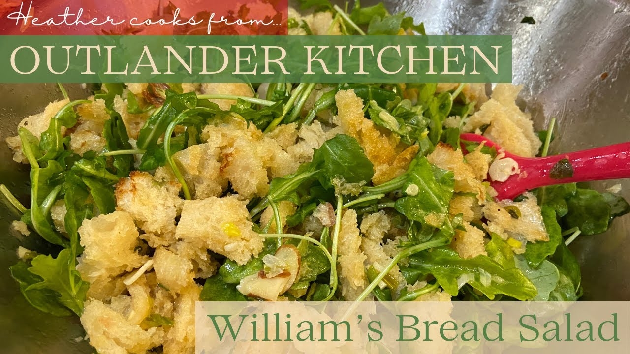 William's Spatchcocked Turkey with Bread Salad (Bread Salad) from Outlander Kitchen