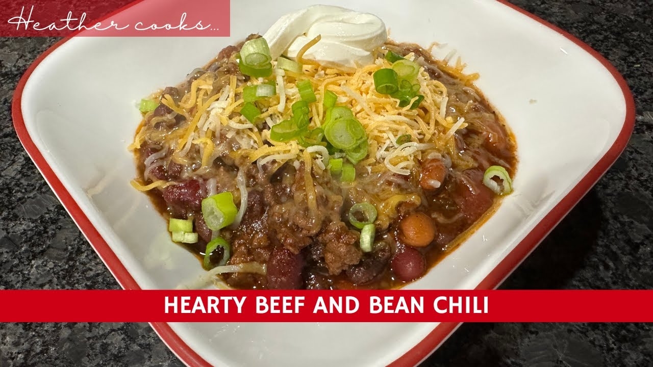 Hearty Beef and Bean Chili from undefined