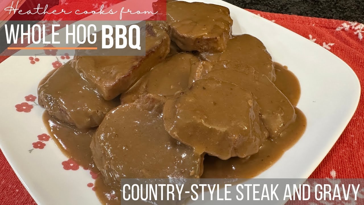 Country-Style Steak and Gravy from undefined