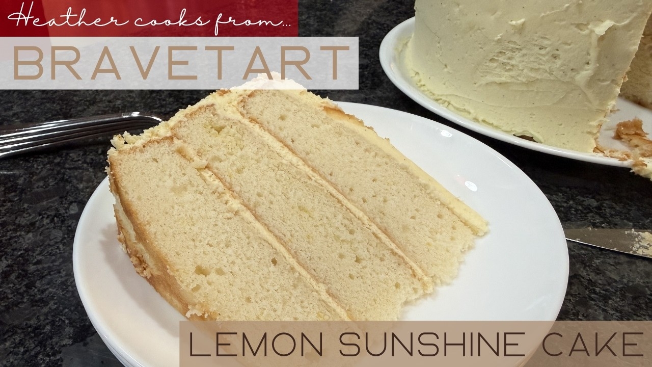 Lemon Sunshine (White Mountain) Cake from Bravetart