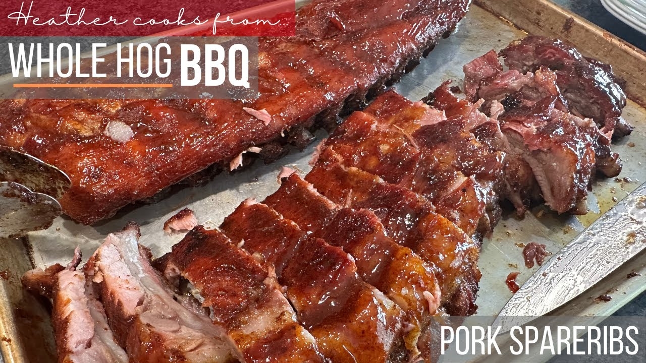 Pork Spareribs from Whole Hog BBQ