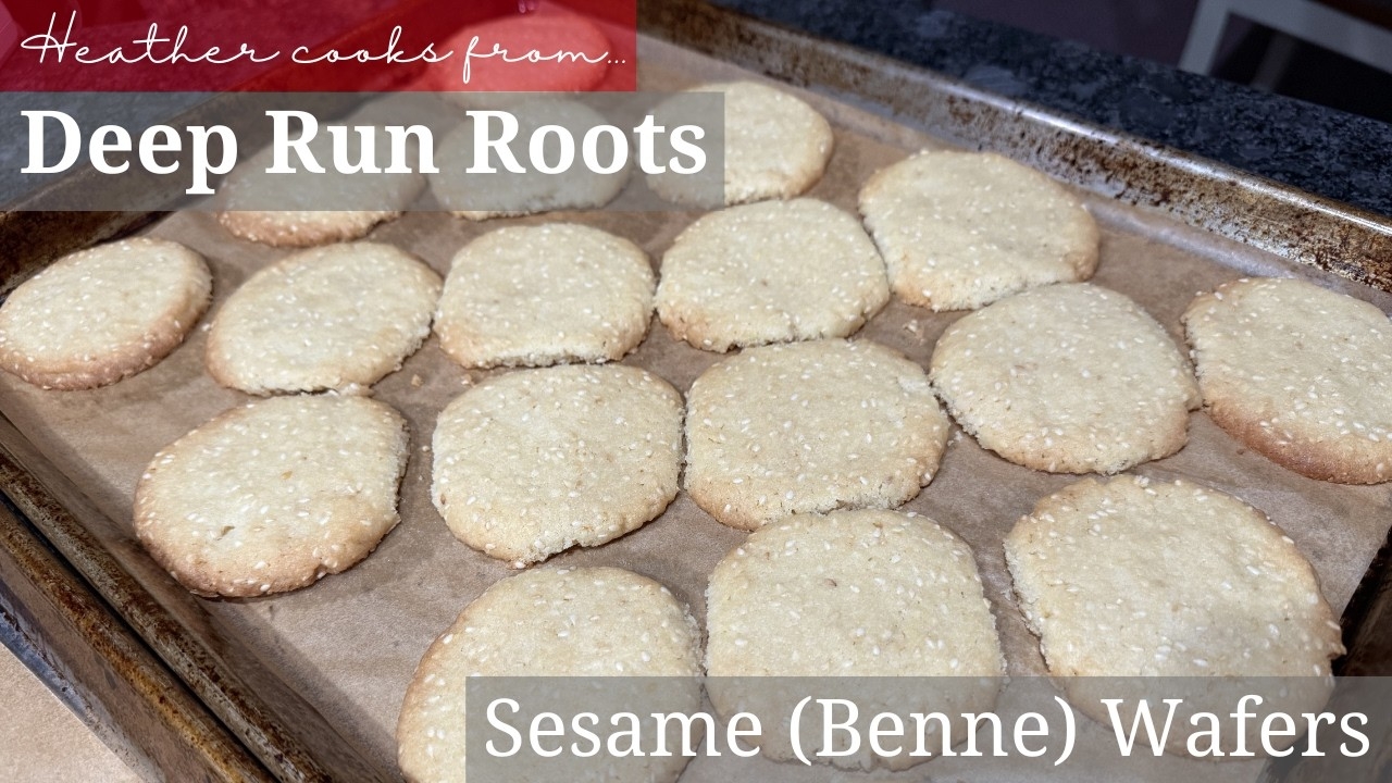 Sesame (Benne) Wafers from Deep Run Roots