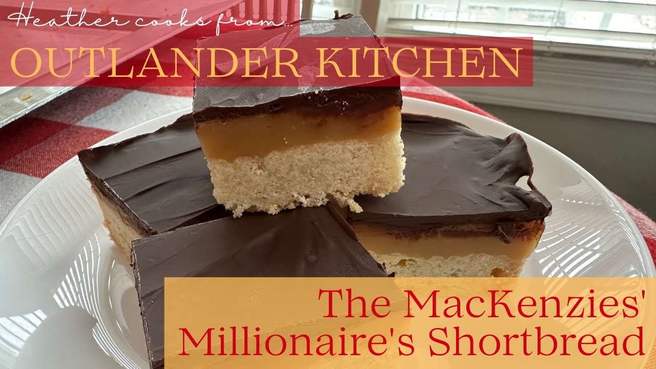The MacKenzies' Millionaire's Shortbread from Outlander Kitchen