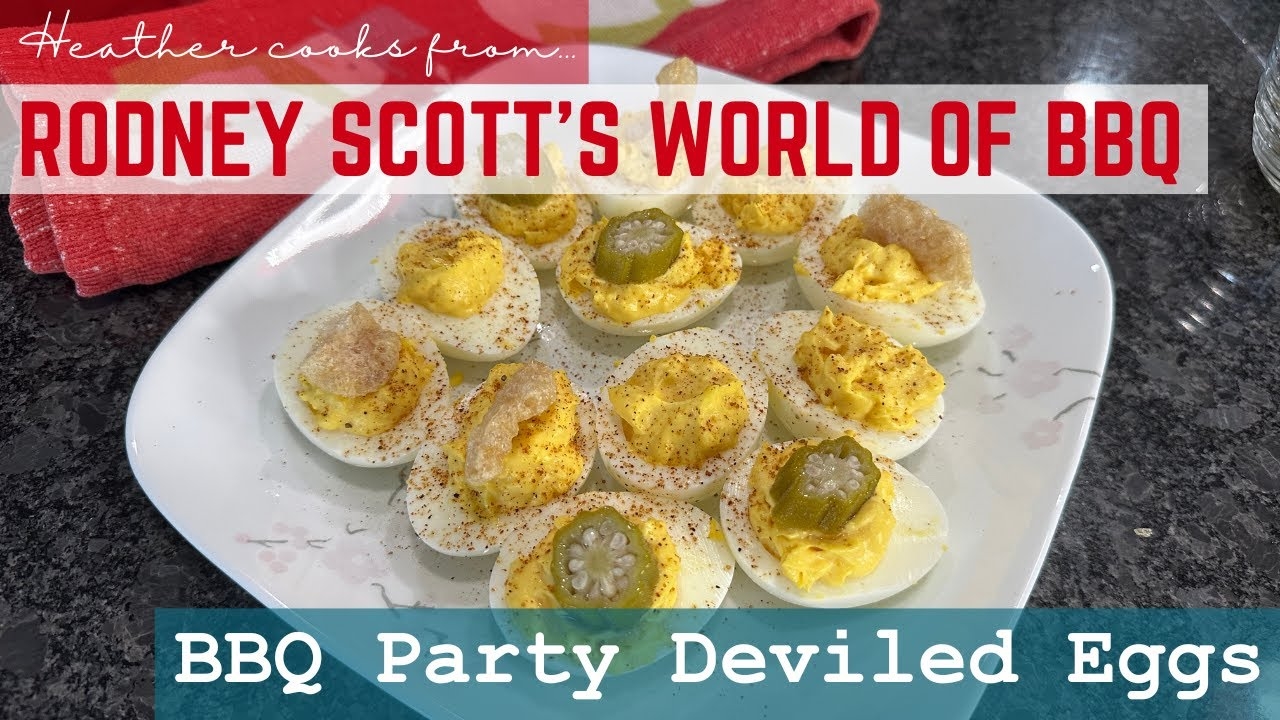 BBQ Party Deviled Eggs from Rodney Scott's World of BBQ