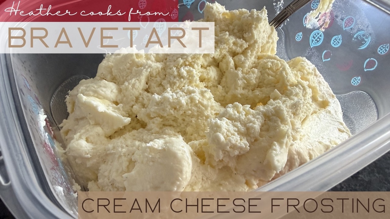 Cream Cheese Frosting from Bravetart